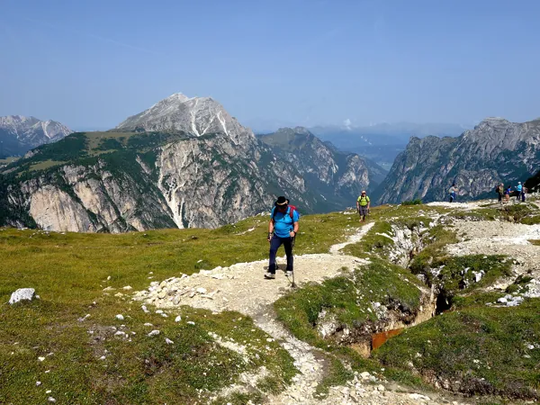 vom Monte Piano zum Suedgipfel Monte Piana