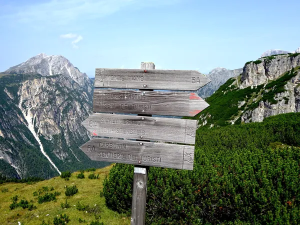 Abstieg ueber Touristensteig