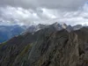 Blick vom Gipfel Ochsenbug Richtung Westen