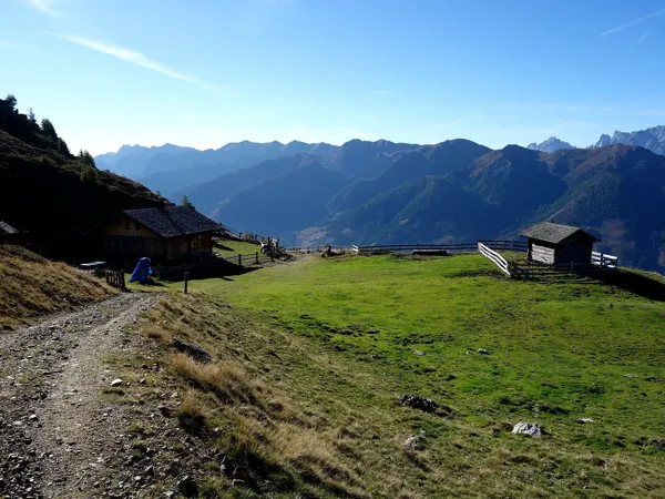 Aufstieg zur Parggenspitze bei Äussere Hochalmhütte