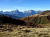 Aufstieg zur Parggenspitze rechts im Bild hinten die Sextner Dolomiten