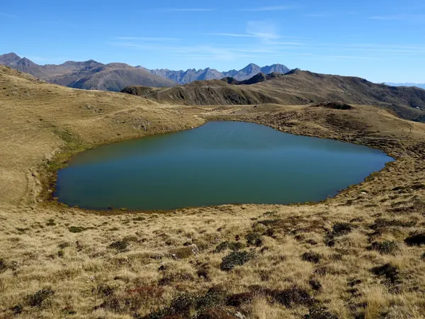 Aufstieg zur Parggenspitze beim Thurntaler See