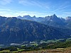 Gipfel Parggenspitze Blick Richung Süden hinten Sextner Dolomiten
