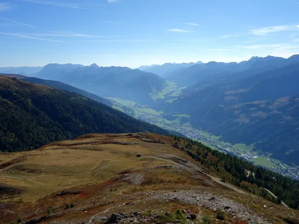 Gipfel Parggenspitze Blick Richung SO