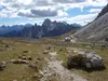 vom Schartenweg Richtung Lavaredohütte