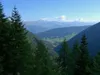 Aufstieg zur Obstanser Seehütte Blick Richtung Norden