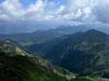 Blick vom Gipfel Pfannspitze Richtung NW