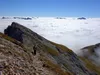 Abstieg vom Gipfel Porze Richtung Tilliacher Joch