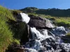 von Oberstalleralm Aufstieg Richtung Wangesscharte der Lerchenbach