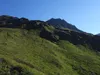 von Oberstalleralm Aufstieg Richtung Wangesscharte