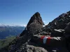 von Wangesscharte Aufstieg Richtung Gipfel Rote Spitze