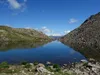 beim Abstieg Abstecher zum Gschrittsee hinten der Großglockner