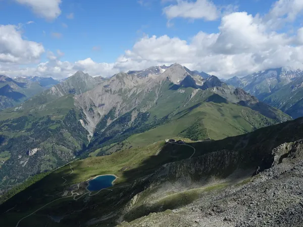 Gipfel Rotenkogel Blick Richtung Norden hinten Mitte die Kendlspitze