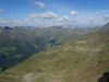 Blick vom Gipfel Rotes Kinkele Richtung NW