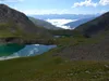 Abstieg vom Gipfel Rotes Kinkele Richtung Öwelenke bei Remessee