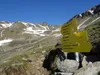 von Thurner Alm Richtung Alkuser Scharte Bildmitte das Rotgabele