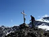 Ankunft am Gipfel Rotgabele