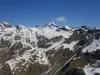 Blick vom Gipfel Rotgabele Richtung Norden Bildmitte die Alkuser Rotspitze
