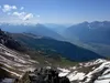 Blick vom Gipfel Rotgabele Richtung SO hinten das Kärntner Tor