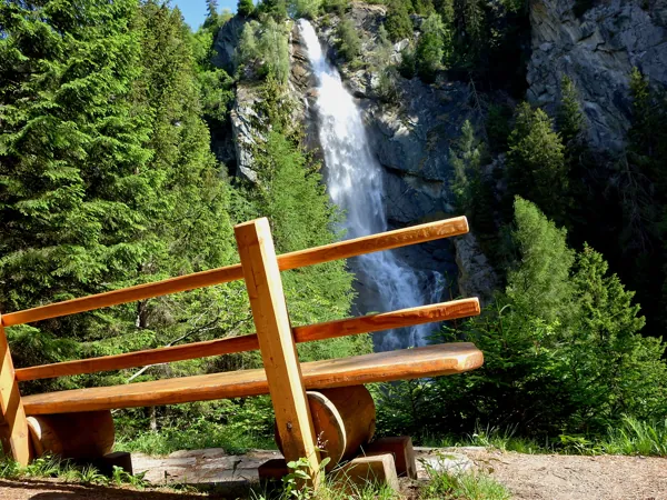 durch die Prosseggklamm beim Steiner Wasserfall