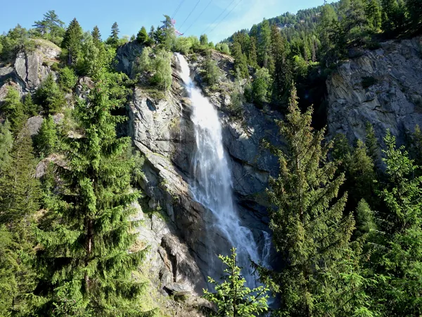 durch die Prosseggklamm beim Steiner Wasserfall