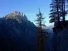 Dolomitenhütte links der Spitzkofel