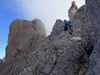 über den Klettersteig zum Gipfel Seekofel