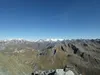 Blick vom Gipfel Seespitze Richtung Norden Mitte Großvenediger