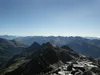 Blick vom Gipfel Seespitze Richtung SO Mitte Kauschkahorn