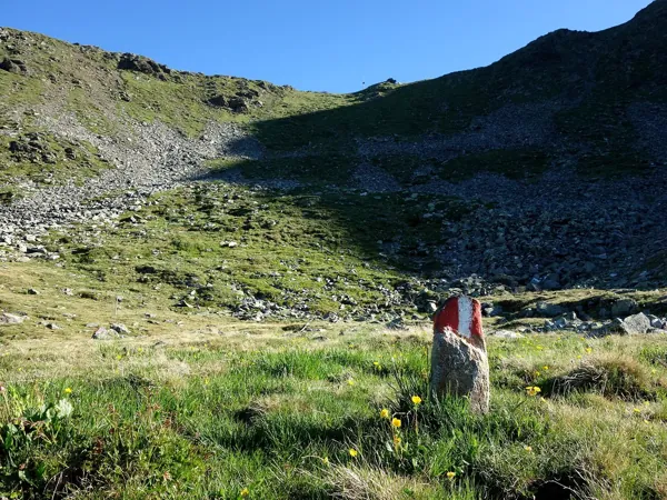 Aufstieg von der Speikbodenhütte zum Speikoden