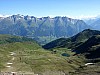 vom Donnerstein zum Griften Blick Richtung NNO unten die Zupalseehütte