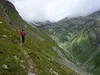 Abstieg über den Silesia Höhenweg