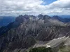 Gipfel Spitzkofel Blick Richtung Osten auf die Lienzer Dolomiten