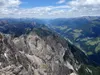 Gipfel Spitzkofel Blick Richtung Westen unten das Pustertal