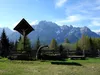 bei Sternalm Blick Richtung Lienzer Dolomiten
