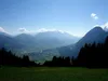 bei Sternalm Blick Richtung Lienzer Talboden