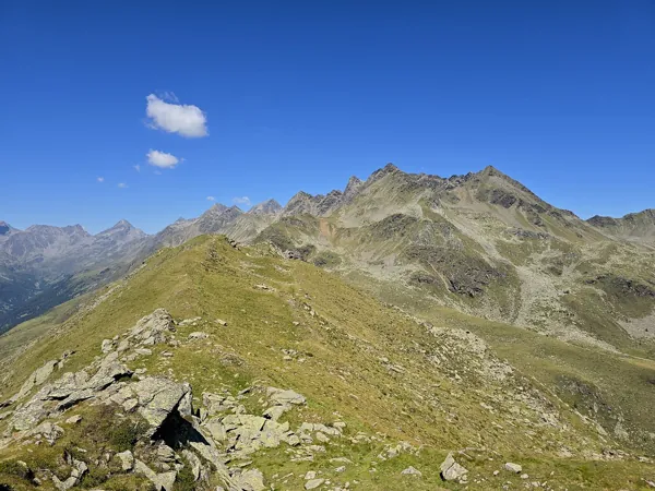Blick vom Gipfel Straszkopf Richtung Norden