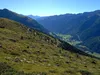 über den Blumenweg zur Oberseitalm Blick in das Degereggental