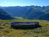 von der Oberseitalm zum Gipfel Weißes Beil Blick zurück