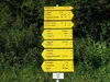 Wegweiser bei Islitzer Alm