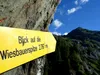 durch das Umbaltal Blick auf das Tourenziel Wiesbaürspitze