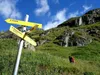Aufstieg über den Wiesenberg