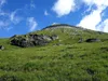 Aufstieg über den Wiesenberg unterhalb der Ogasilspitze