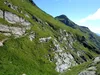Aufstieg über den Wiesenberg hinten Mitte Wiesbaürspitze