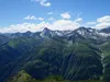 Blick vom Gipfel Wiesbaürspitze Richtung SO Mitte links der Lasörling
