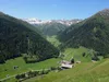 Blick bei Bachlet Richtung Kalkstein