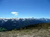 Blick vom Glinzzipf Richtung Karnische Alpen