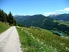 Abfahrt von Tessenberger Alm Richtung Tessenberg