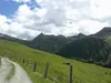 von Glocknerblickhütte Richtung Sadnighaus hinten Magernigspitz