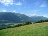 in Goldberg Blick Richtung Karnische Alpen